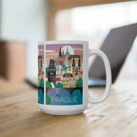 Prague Ceramic Mug 11oz or 15oz - BIG FRENCHIES