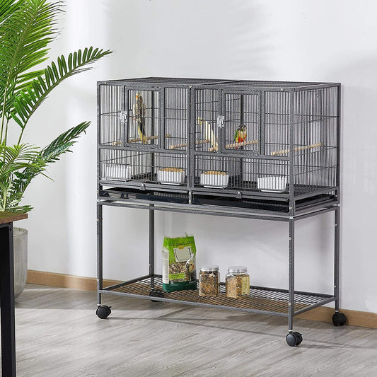 41.5" Stackable Divided Breeder for Bird - BIG FRENCHIES