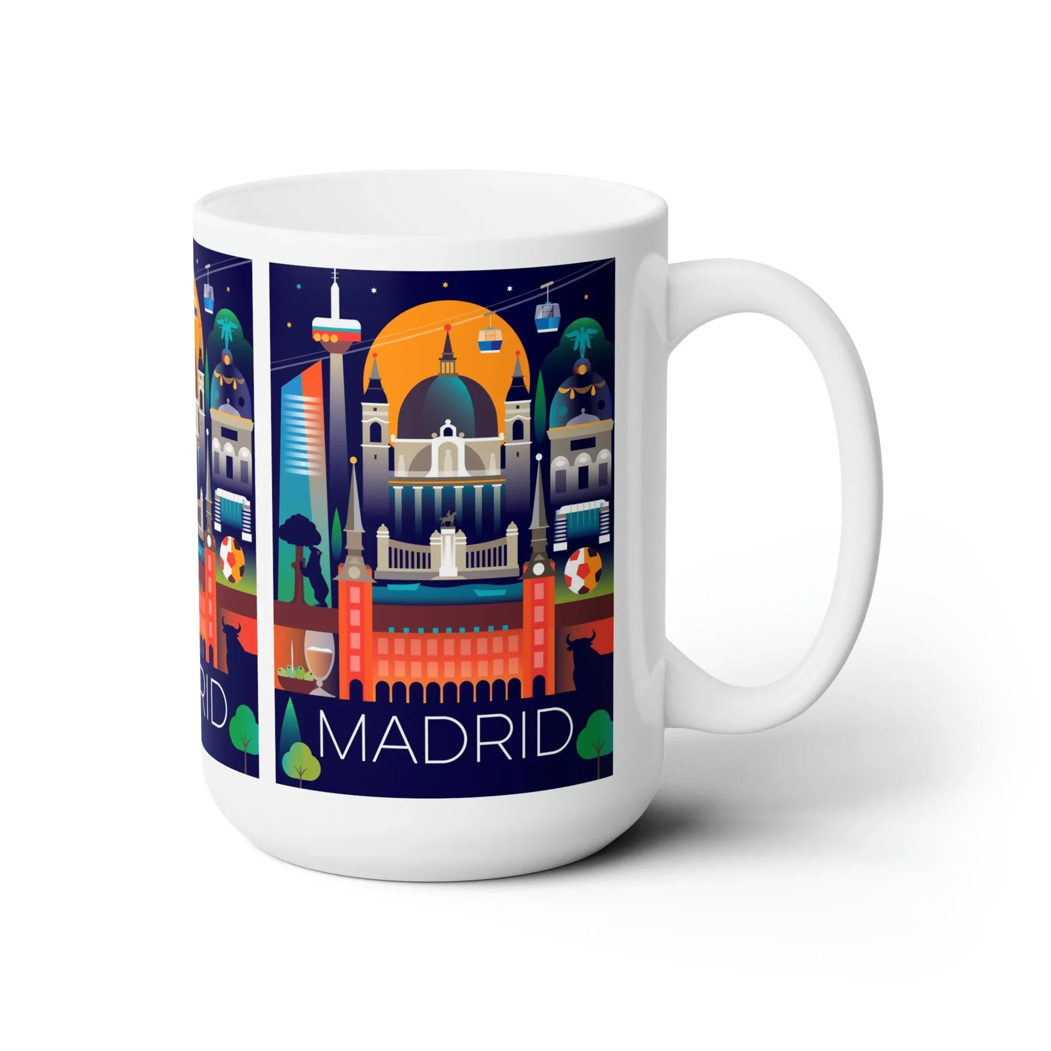 Madrid Ceramic Mug 11oz or 15oz - BIG FRENCHIES