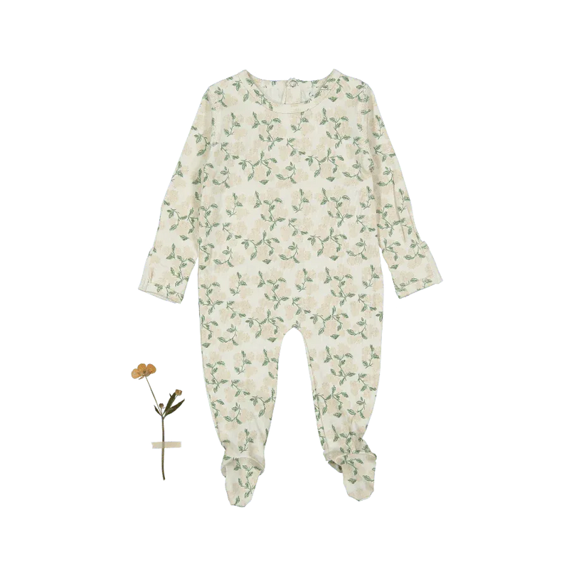 The Printed Romper - Hydrangea Pink - BIG FRENCHIES