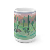 SONORAN DESERT 11 OZ OR 15 OZ CERAMIC MUG - BIG FRENCHIES