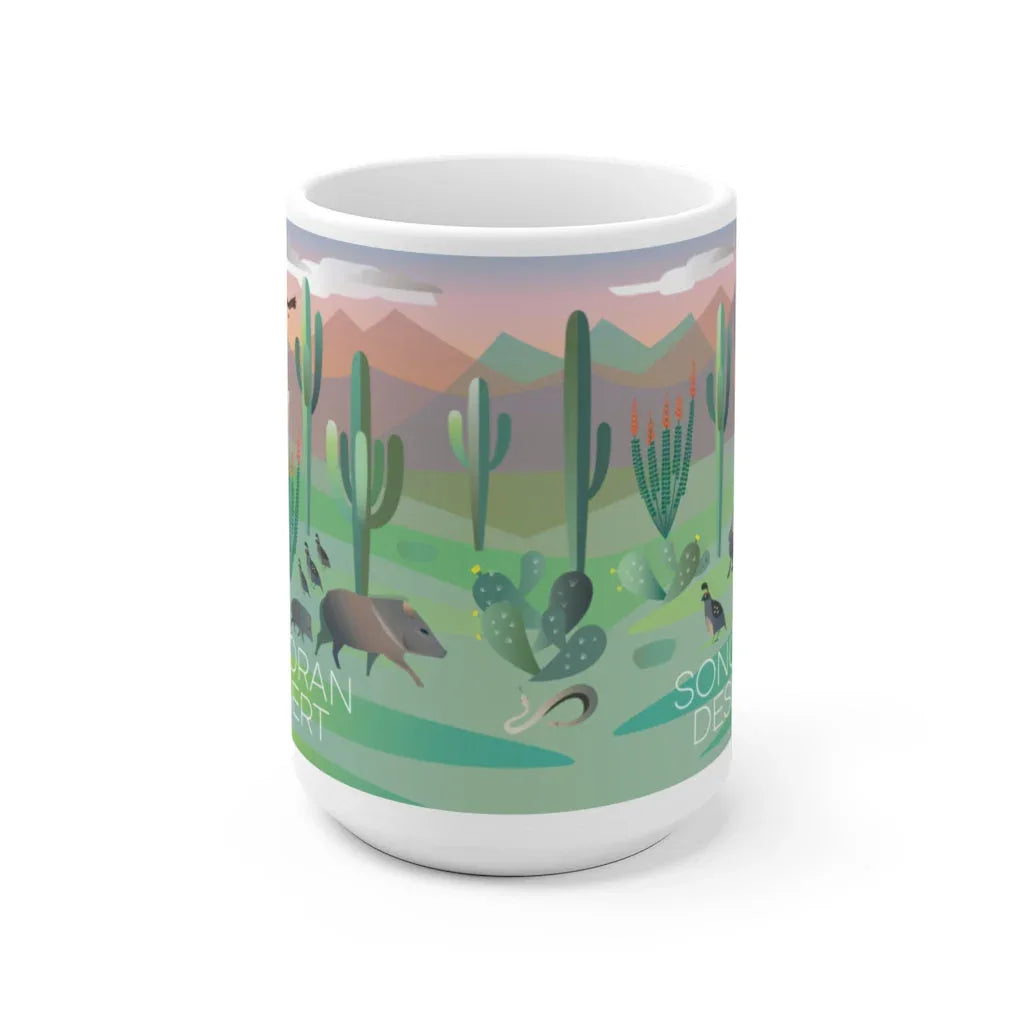 SONORAN DESERT 11 OZ OR 15 OZ CERAMIC MUG - BIG FRENCHIES