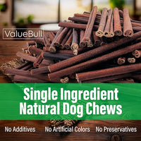 ValueBull Collagen Sticks for Dogs, 12 Inch Medium Chews, Natural Long-Lasting Dog Treats, 75 Count - Supports Joints, Skin & Coat with Chondroitin & Glucosamine