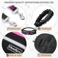 Hands-Free Dog Leash with Pouch - Pink - image 4