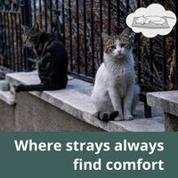 Outdoor Cat Heating Pad, 15.7" x 11.8", 30W, Grey – Essentials for Cats - Green / 35.4"L x 23.6"W - image 3