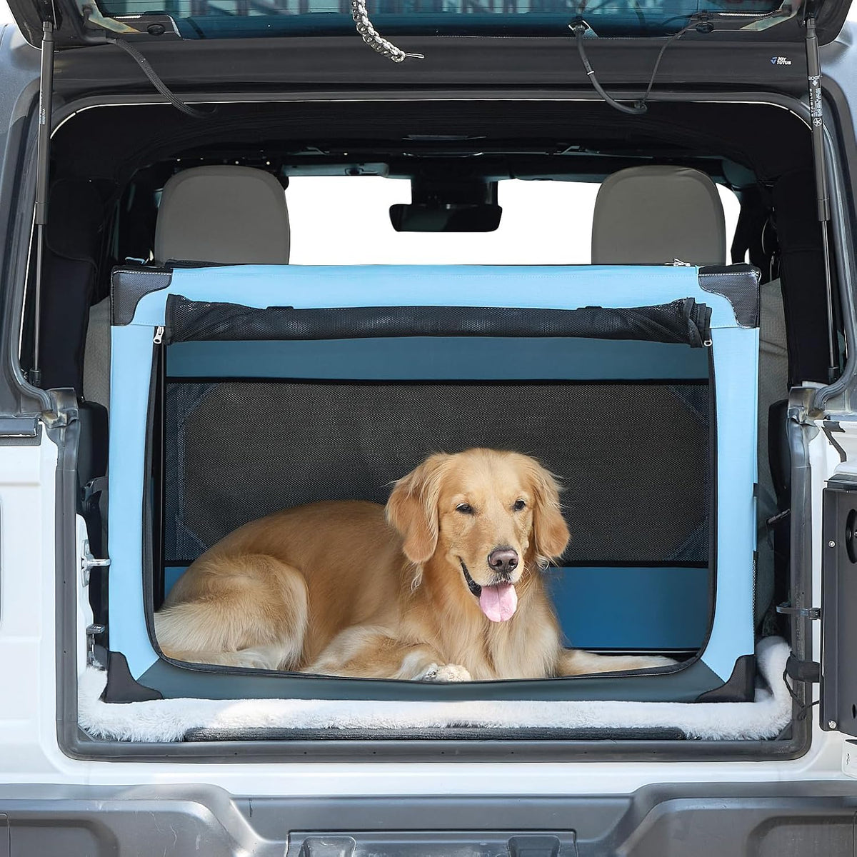 JOYTUTUS Collapsible Dog Crate - 38.0"L x 26.0"W x 26.0"H