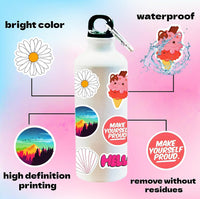 64 Sheets Halloween Stickers for Kids - Aesthetic Style - image 4