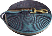 Premium Horse Training Lunge Line with Alloy Trigger Buckle for Accurate Equestrian Training of 26 Foot (8 Meters)