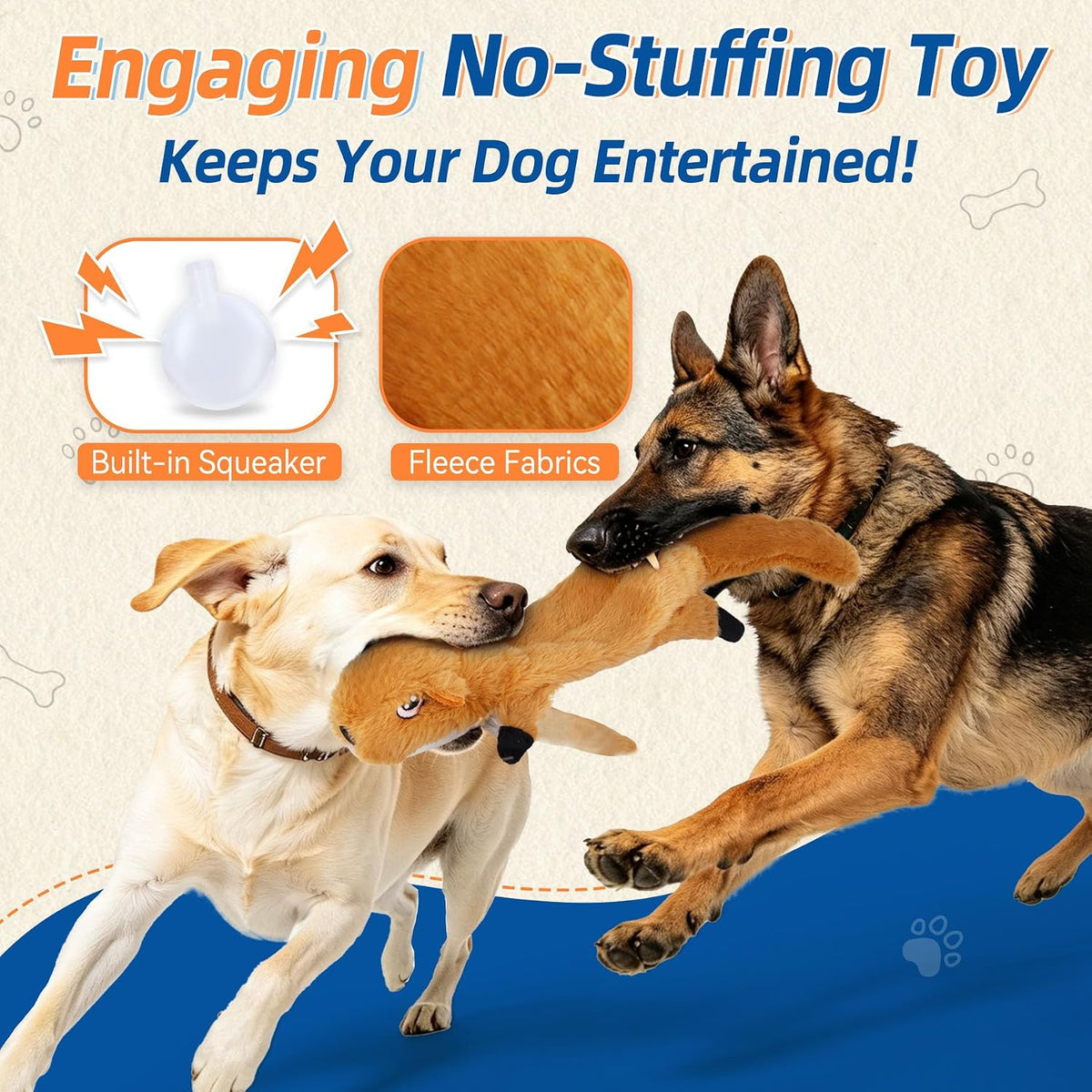 Forfon Tough & Strong Dog Rope Toy for Aggressive Chewers – Essentials for Dogs - Multiple colors - image 4