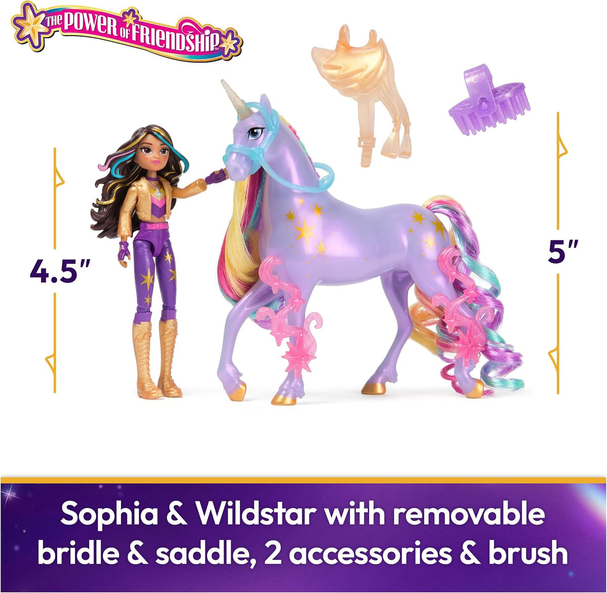 Unicorn Academy Rory & Storm Set, Dolls & Unicorn Toys, Ages 4+ – Fun for Kids & Family - image 2