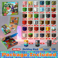 Magneverse Magnetic Blocks, Magnet Building Cubes for Boys Girls - Portal / 240 pcs - image 2
