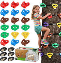 SEKKVY 18PCS Ninja Tree Climbing Kit - 18 Tree Holds