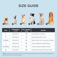 Bedsure Cooling Dog Bed for Medium Dogs - Orthopedic Flat Puppy Beds with Removable Washable Cover, Egg Crate Foam Pet Mat, Suitable for Pet Up to 35 lbs