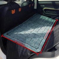Dog Bed for Car Back Seat - Blue / 24.8x54 inch - image 3