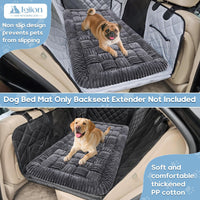 Dog Car Bed Mat Non-Slip Backseat Extender Dog Bed 50" x24.6" – Essentials for Dogs - Gray / For Truck//Large SUVs（56"x28.7") - image 4