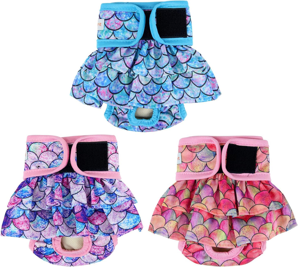 Langsprit Female Dog Diapers, Highly Absorbent, Reusable – Essentials for Dogs