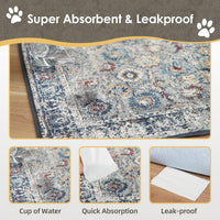 Washable Pee Pad for Dogs - Vintage / 48" x 48" (2 Pack) - image 4