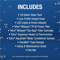 Tetra LED 10 Gallon Complete Fish Tank Kit – Essentials for Fish - 29 Gallons - image 3
