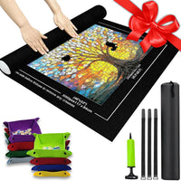 Napzy Puzzle Mat Roll Up 3000pcs - Blacks, 500-3000pcs