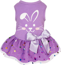 Fitwarm Halloween Skeleton Dog Dress - XX-Small / Bunny