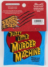 Blue Q Catnip - Cute Cat Toys for Biting with Funny Graphics -I Love My Cat – Essentials for Cats - Fuzzy Little Murder Machine - image 2