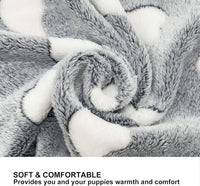 1 Pack 3 Puppy Blanket, Fleece Pet Small Dog Blanket for Puppy Cat, 40"x30" – Essentials for Dogs - Medium(29"x20") / Bone/Series - image 4