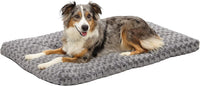 MidWest Homes for Pets XXS QuietTime Deluxe Gray Ombré Swirl Plush - Mocha / 30 inch