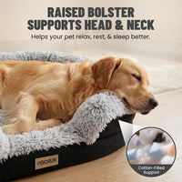 Miorun Fluffy Orthopedic Dog Beds Large Sized Dog - Gray / M(36", UP to 50lbs) - image 2
