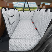URPOWER Dog Car Seat Cover for Back Seat - Light Gray / Standard - 54" Length