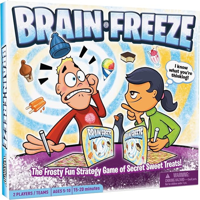 Brain Freeze™ Board Game – Fun Memory Game for Kids & Families, Educational Toys & Learning Game, Logic & Deduction Challenge, Ages 5+-Board Games-BIG FRENCHIES-TinyTreasures Baby Boutique