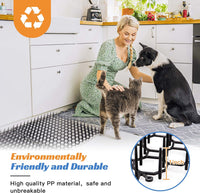 16 X 13 Inch Scat Mat for Cats - 12 Pack / black - image 2