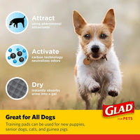 Glad for Pets, Activated Carbon Disposable, Dog Pee Pads - Large / 300.0 - image 3