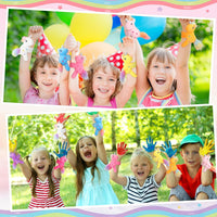 Liliful 8 Pack Kids Plush Gifts Stuffed Animal Slap Bracelets - Unicorn - image 4