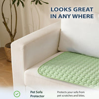 MICROCOSMOS Summer Cooling Mat & Sleeping Pad - 24" x 18" / Green - image 3