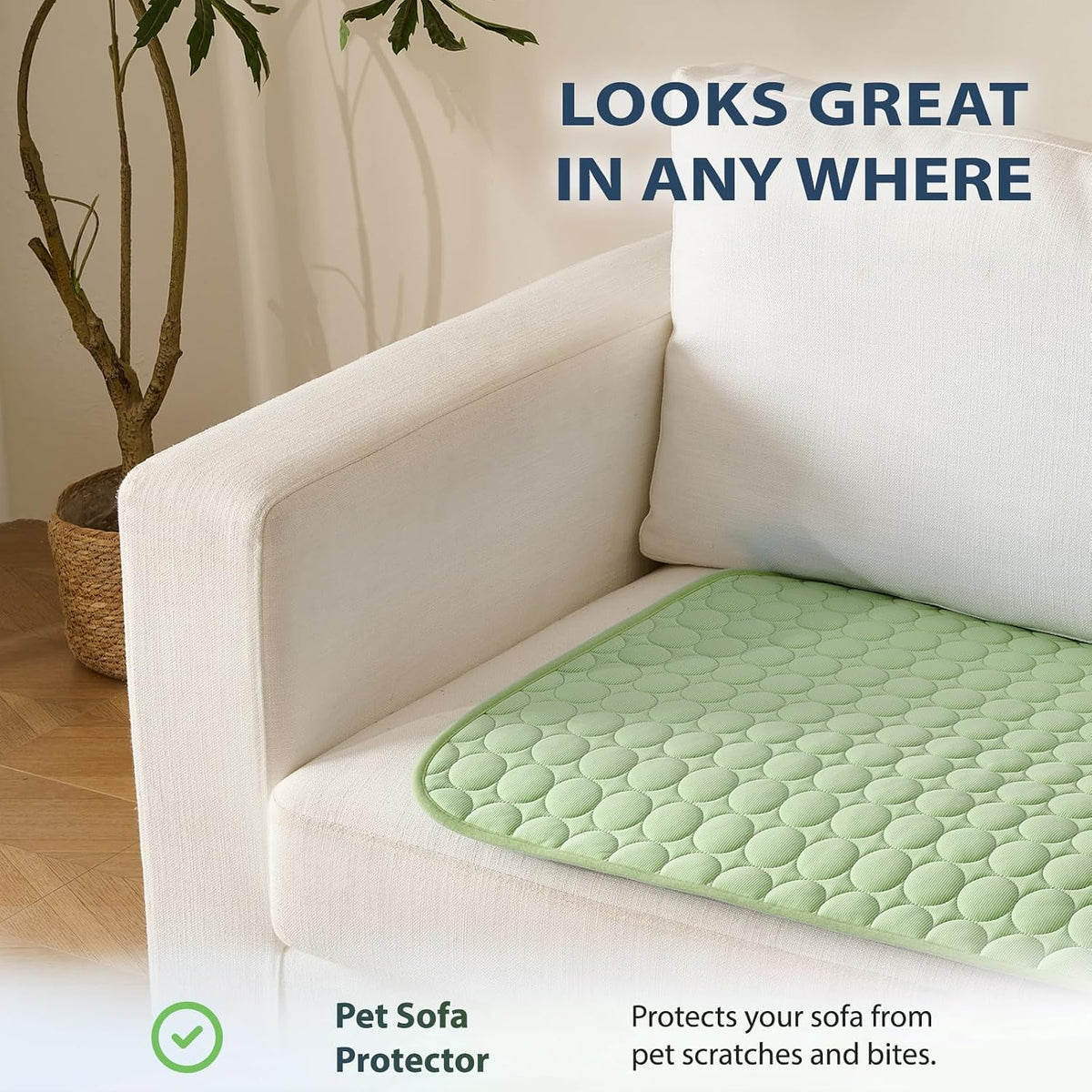 MICROCOSMOS Summer Cooling Mat & Sleeping Pad - 24" x 18" / Green - image 3