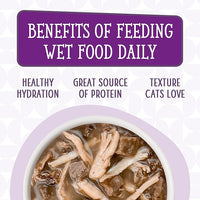 Weruva Cats in The Kitchen, Love Me Tender with Chicken & Duck in Gravy Cat Food, 3oz Pouch (Pack of 12)