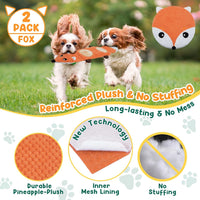 XIUGOAL Tough Dog Toys for Chewers - 2-Fox - image 2