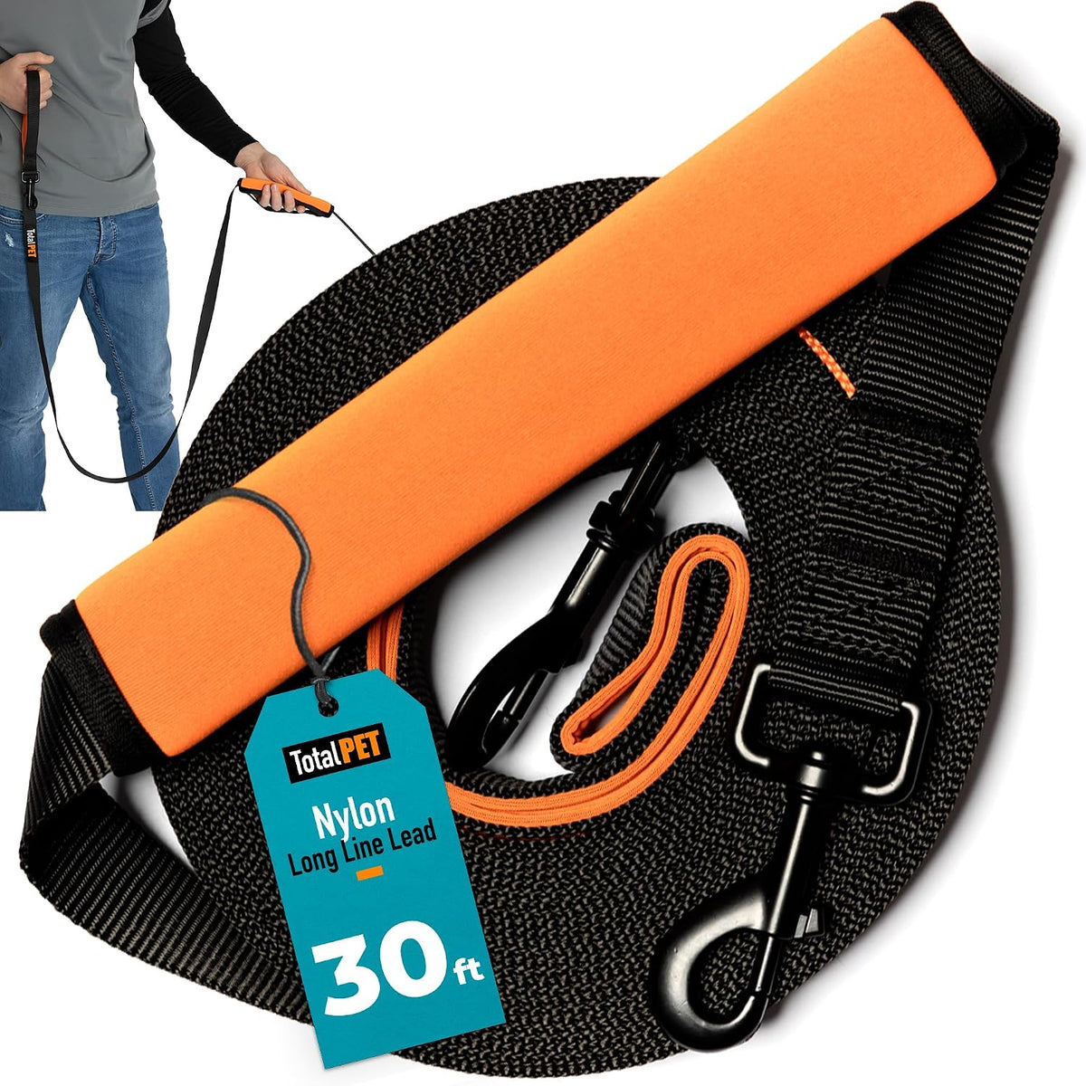 100ft Long Leash for Dogs - 30ft