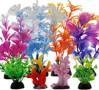 Fish Tank Decorations Plants with Resin Coral