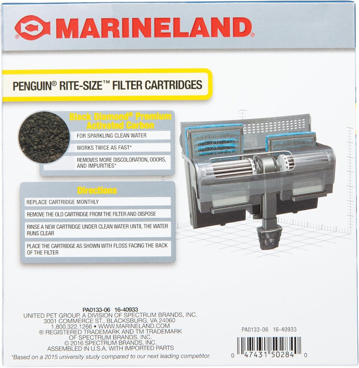Marineland Bio-Wheel Penguin Rite-Size C Aquarium Filter Cartridge - Size C / 6-Count - image 2