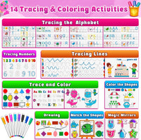Curious 2 Learn Busy Book for Toddlers 3-5 - Pink - image 3