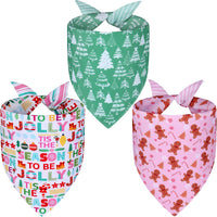 Fall Dog Bandanas Large 3PCS - 26-Color fonts / Small