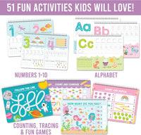 Hadley Designs dry erase tracing book for kids ages 3-5 with marker and carrying case - view 3
