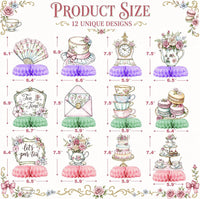 HaPiBiDesign transportation party decorations, 10 honeycomb table centerpieces - view 15