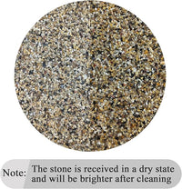 2 lbs Aquarium Sand. 1/16 Inch Coarse Pea Gravel for Fish Tank Substrate, Terrariums, Vase, Plant, Soil Cover and Outdoor Landscaping Small River Stones