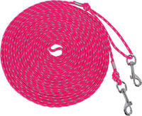 Reflective Cat Leash 50FT Cat Cable Out Escape Proof Walking Leads - 15FT / Hotpink