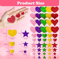 36 Sheets Stickers for Kids, Cute Stickers Pack for Scrapbook - Foam - image 2