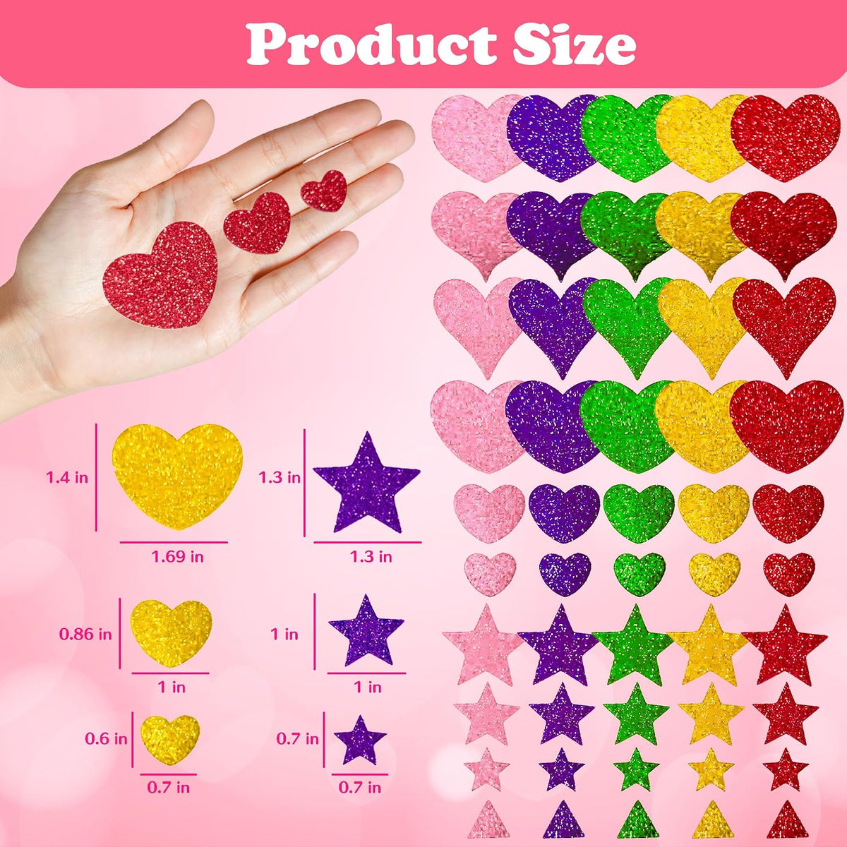 36 Sheets Stickers for Kids, Cute Stickers Pack for Scrapbook - Foam - image 2