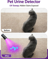 Black Light Flashlight, 2N1 UV＆White Light with LCD Display - image 2