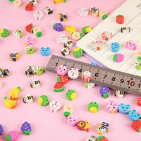 300 Pieces Mini Animal Fruit Erasers for Kids Bulk - 300 PCS - image 4